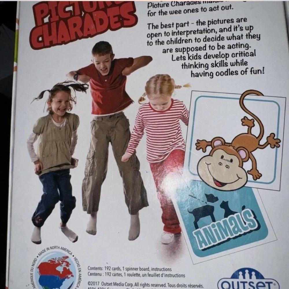 Picture Charades Game for Kids • Family Game Night • Sleepover